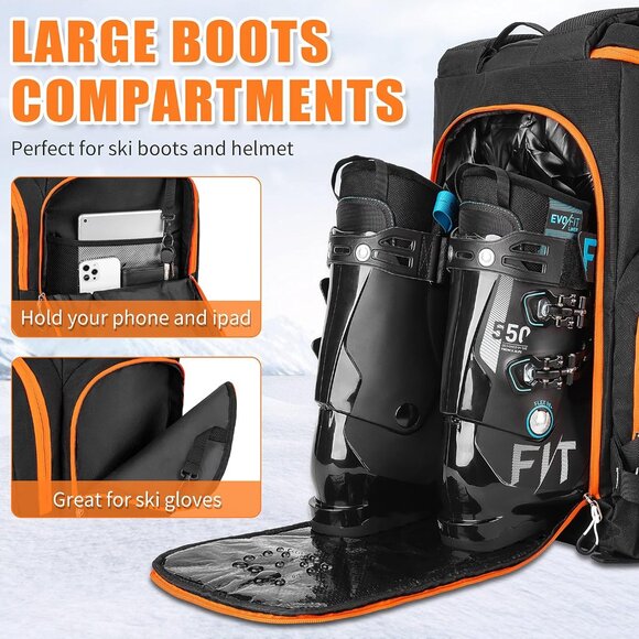 Snowboard backpack 55L - Picture 4 of 6